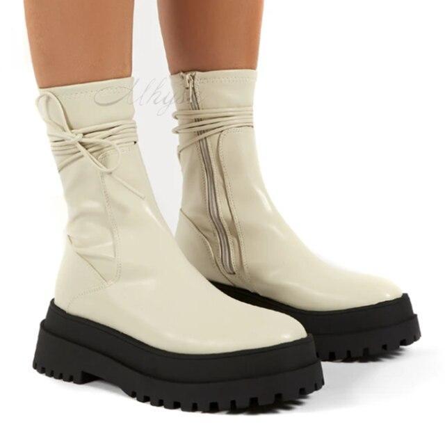 Monica - Stivali in Pelle alla Moda