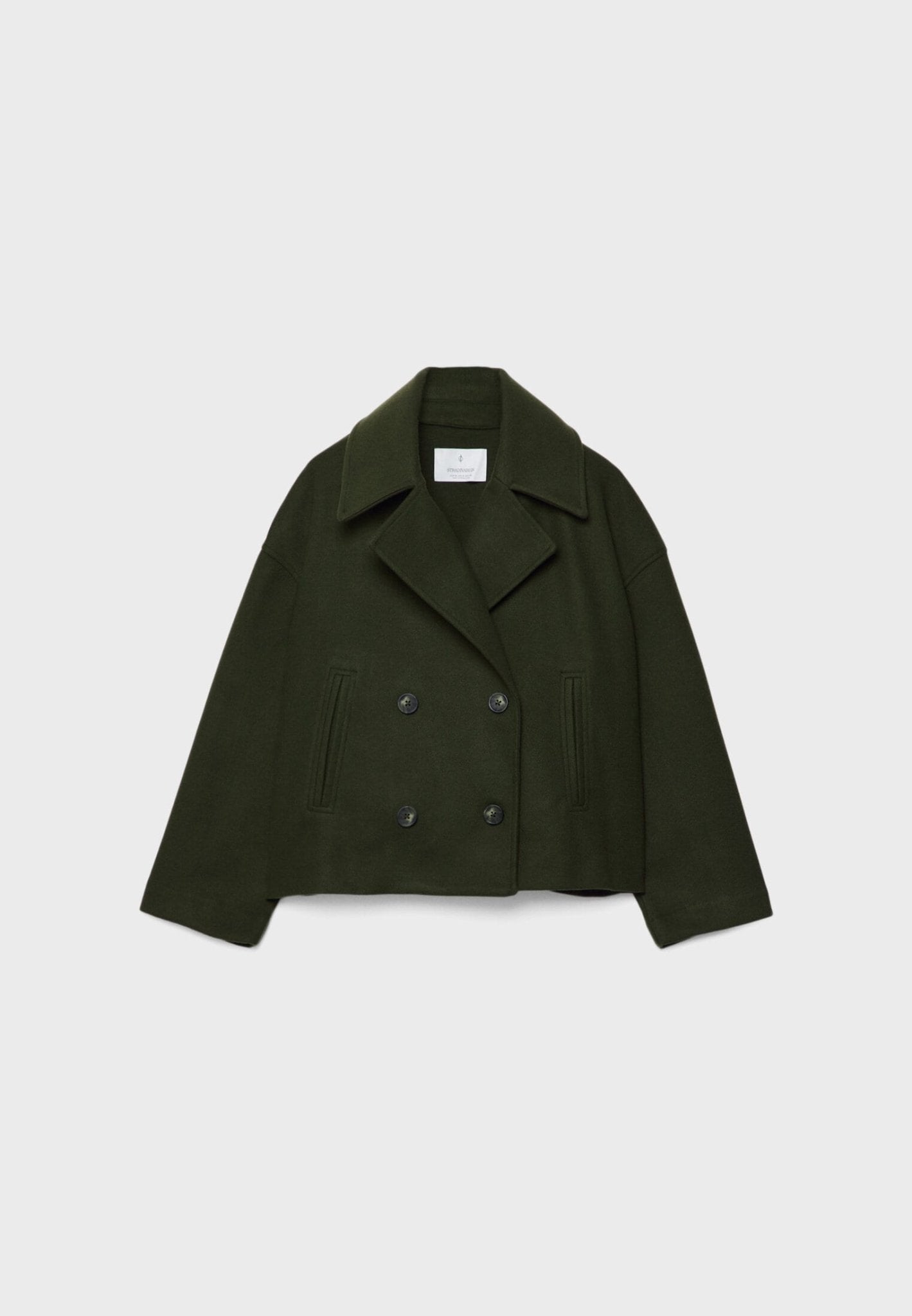 Britanny - Elegante Cappotto Corto Doppiopetto