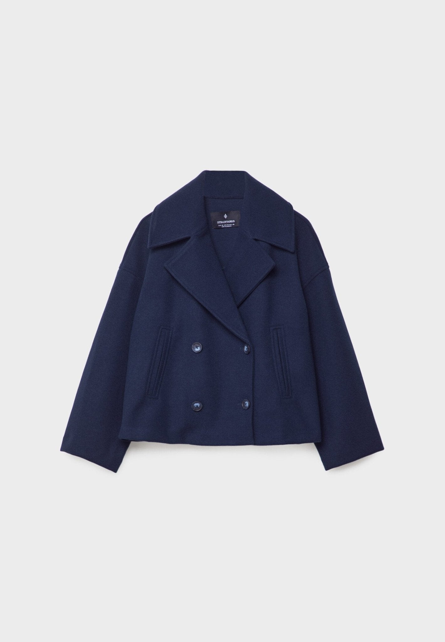 Britanny - Elegante Cappotto Corto Doppiopetto