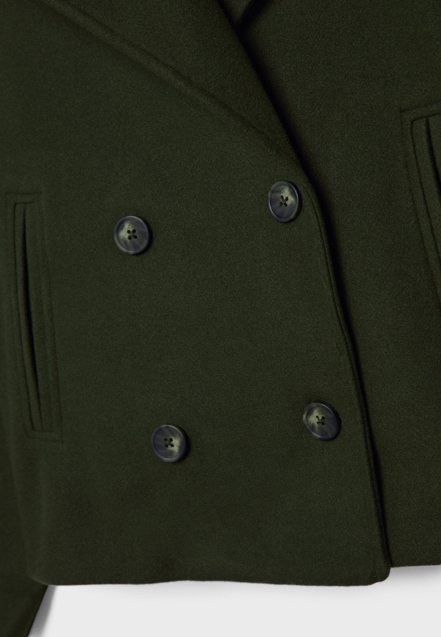 Britanny - Elegante Cappotto Corto Doppiopetto