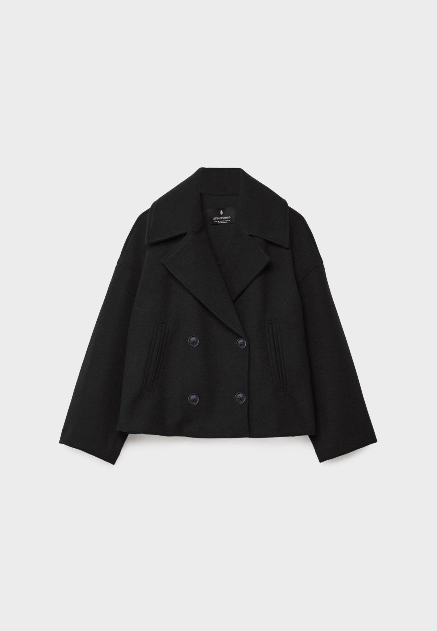 Britanny - Elegante Cappotto Corto Doppiopetto