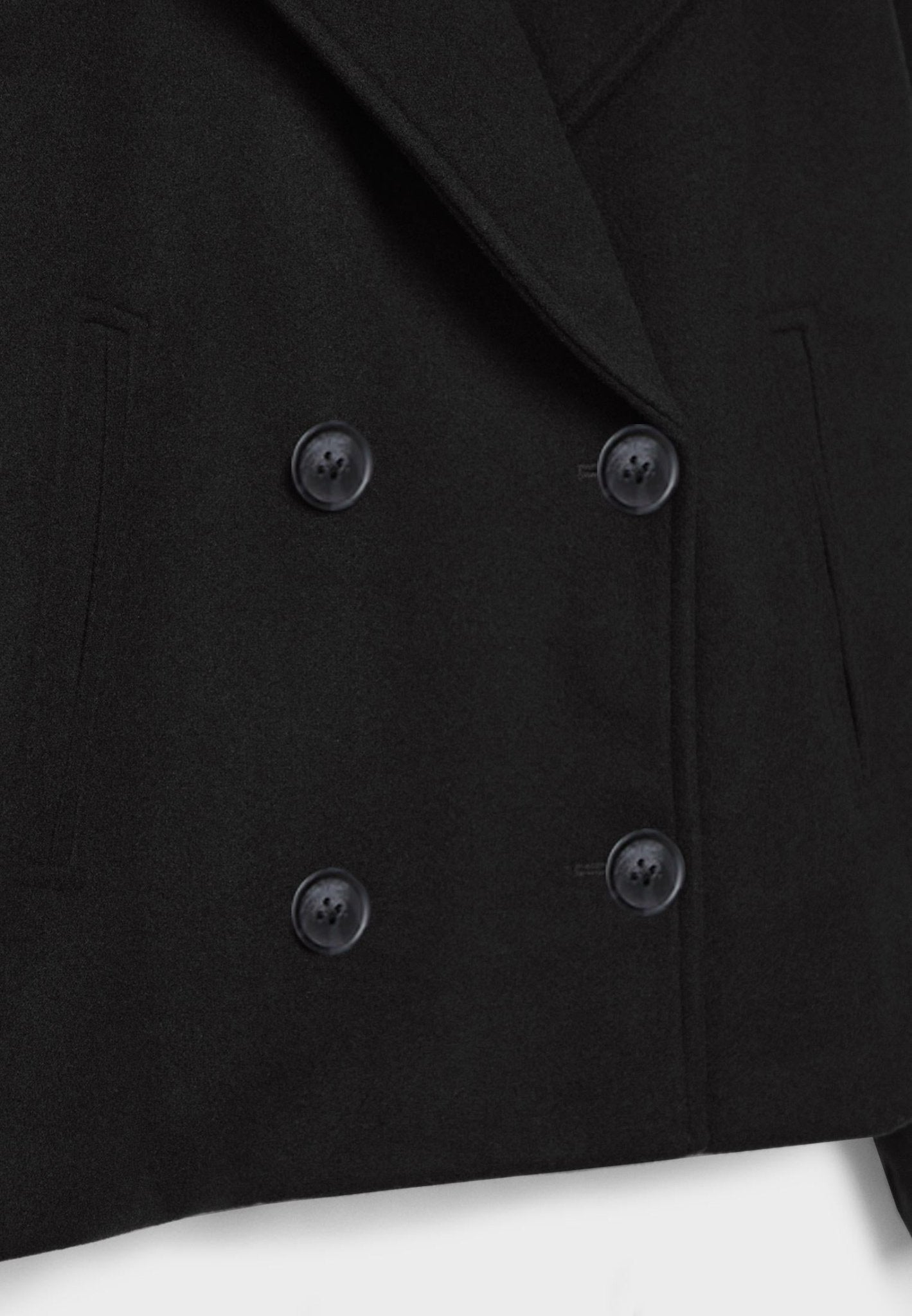 Britanny - Elegante Cappotto Corto Doppiopetto