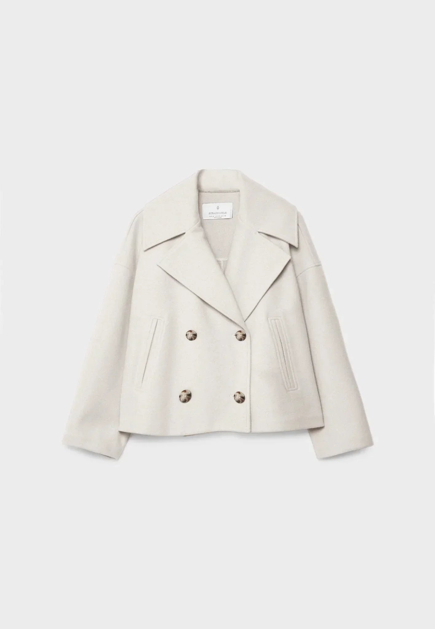 Britanny - Elegante Cappotto Corto Doppiopetto
