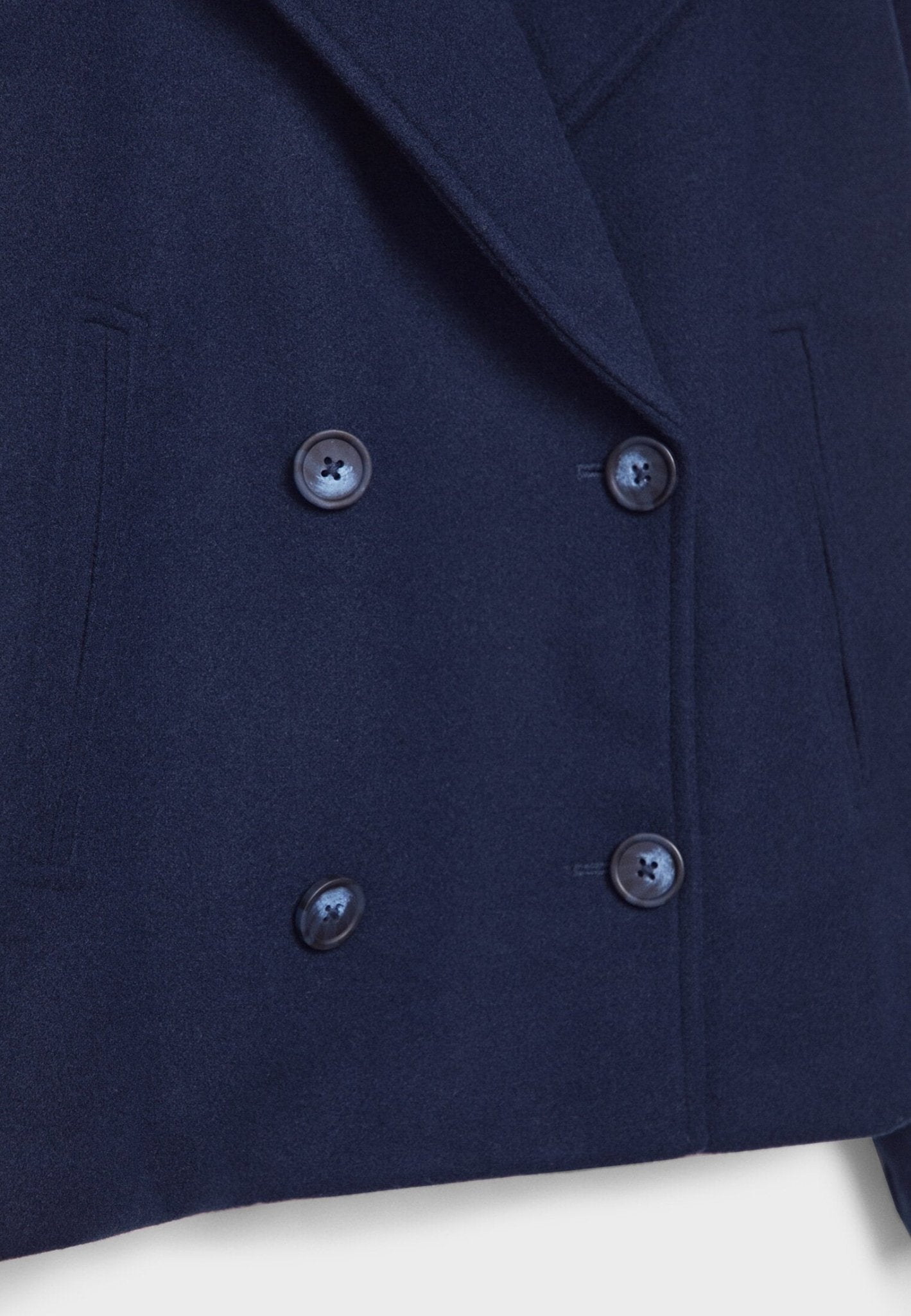 Britanny - Elegante Cappotto Corto Doppiopetto