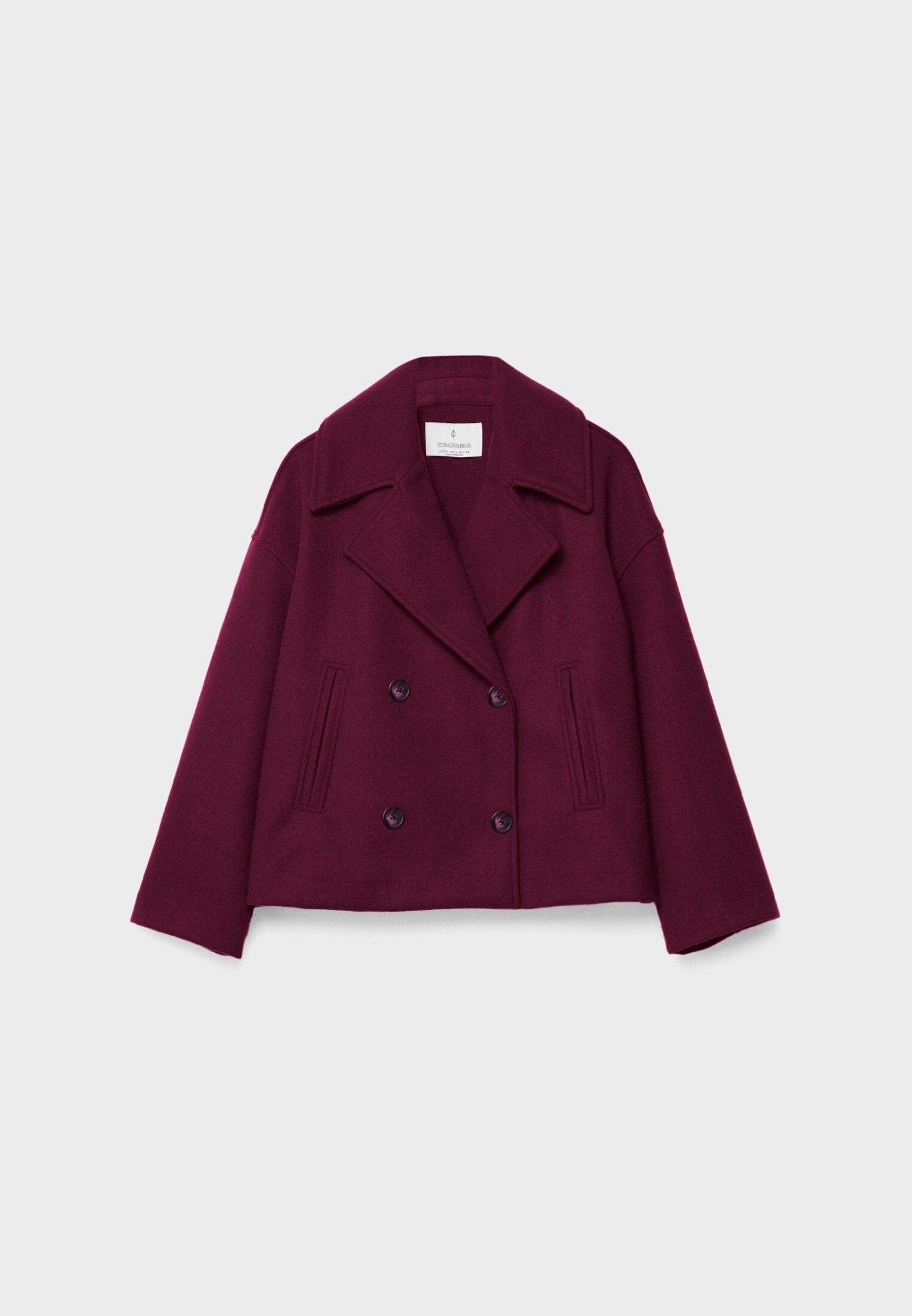 Britanny - Elegante Cappotto Corto Doppiopetto