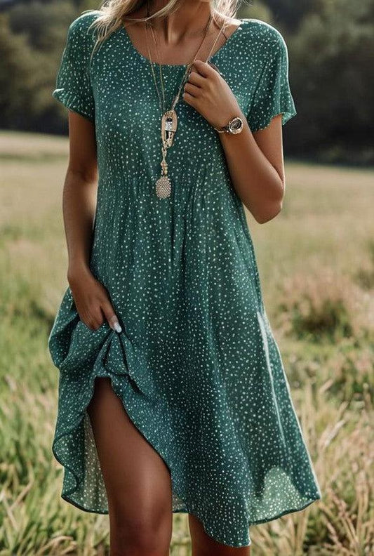 Imogen - Mini Abito Chic con Pois