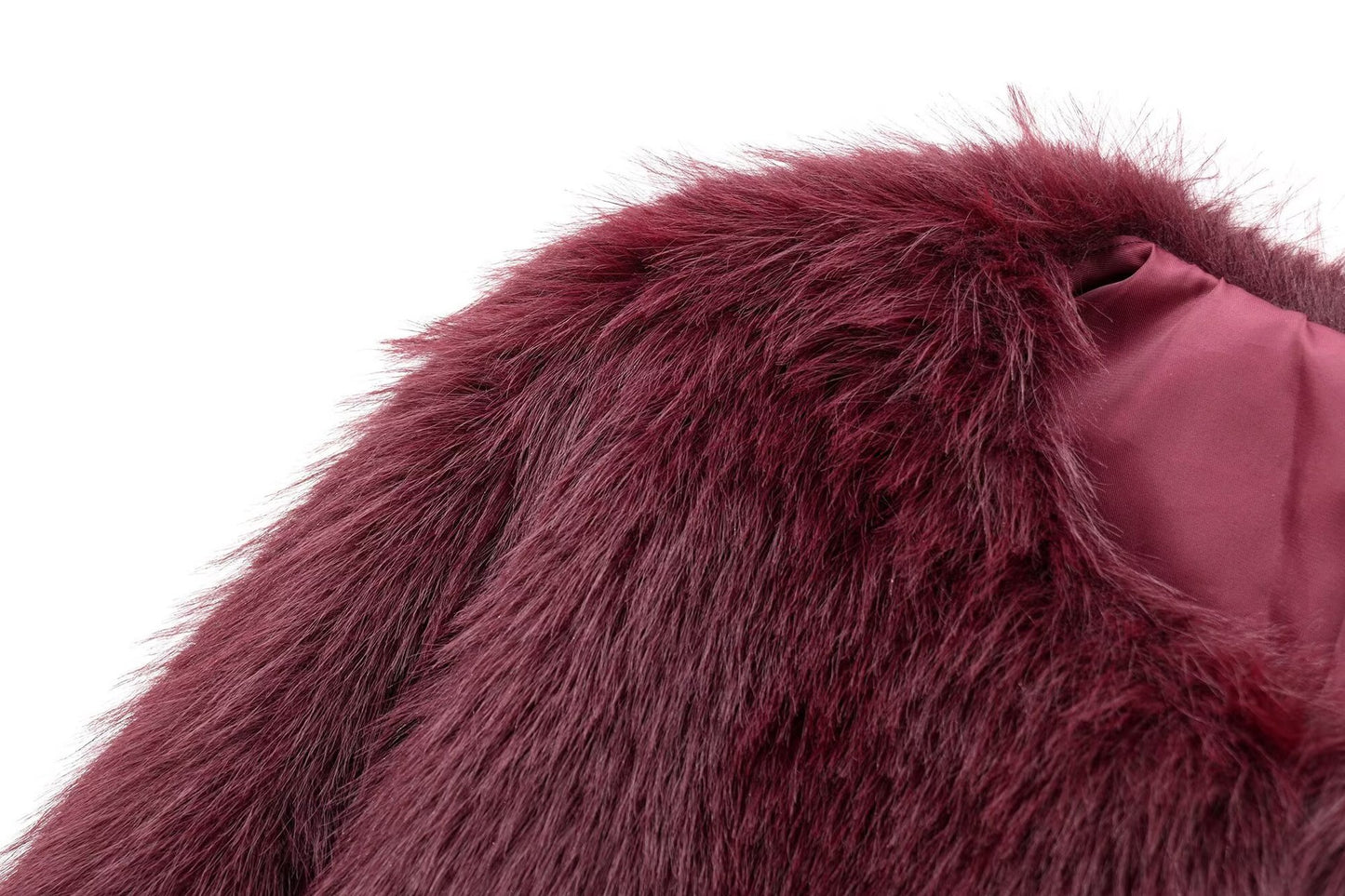 EmberCozy - Cappotto Invernale In Pelle Con Finiture In Pelliccia
