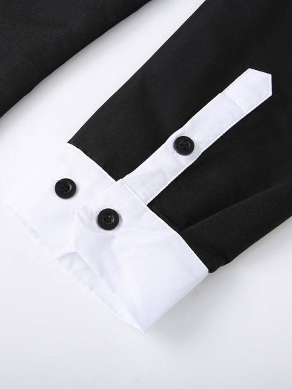 Tonie – Camicia Elegante con Contrasto dal Taglio Moderno