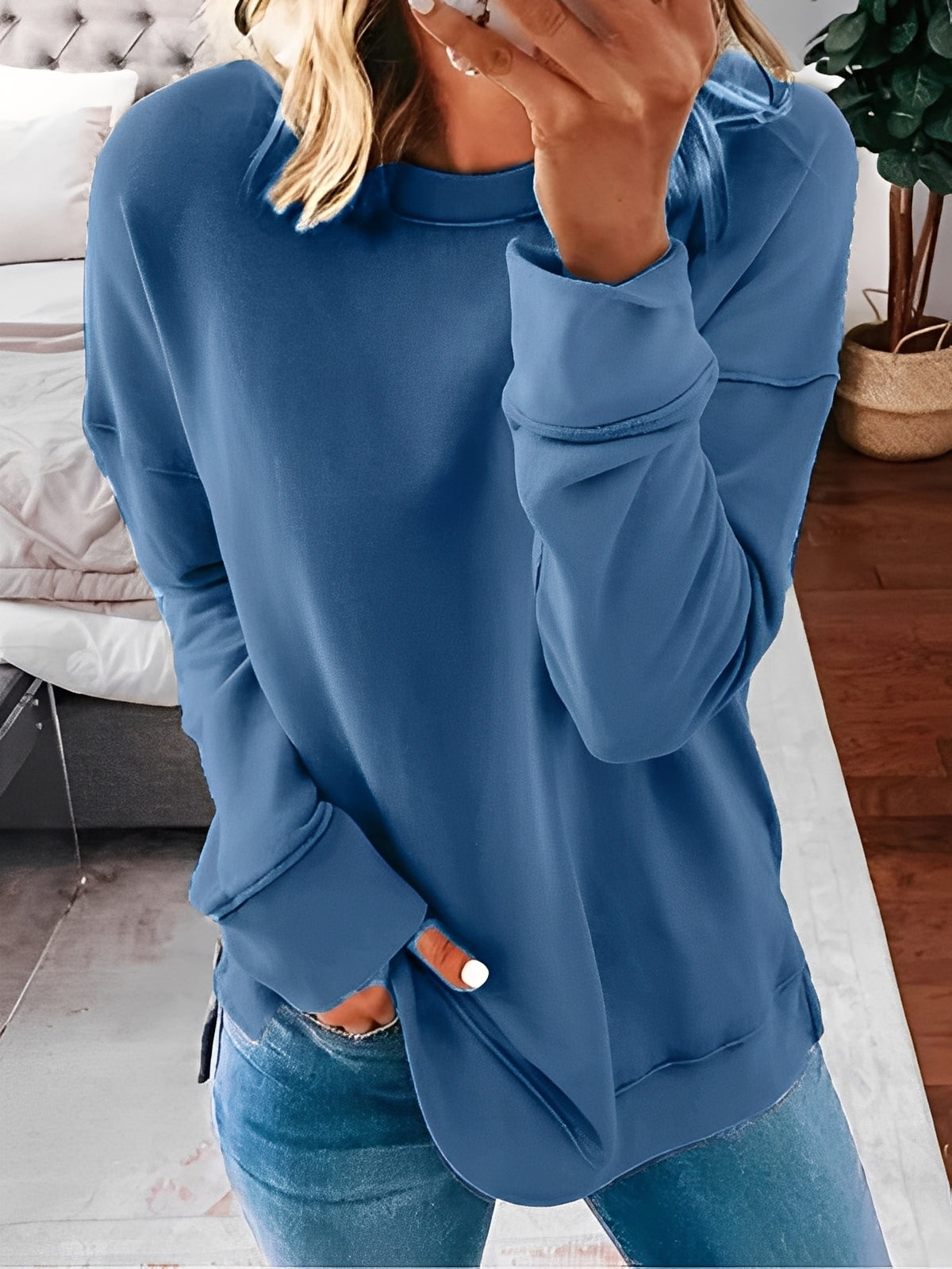 Charnette - Maglione comodo e classico per donne