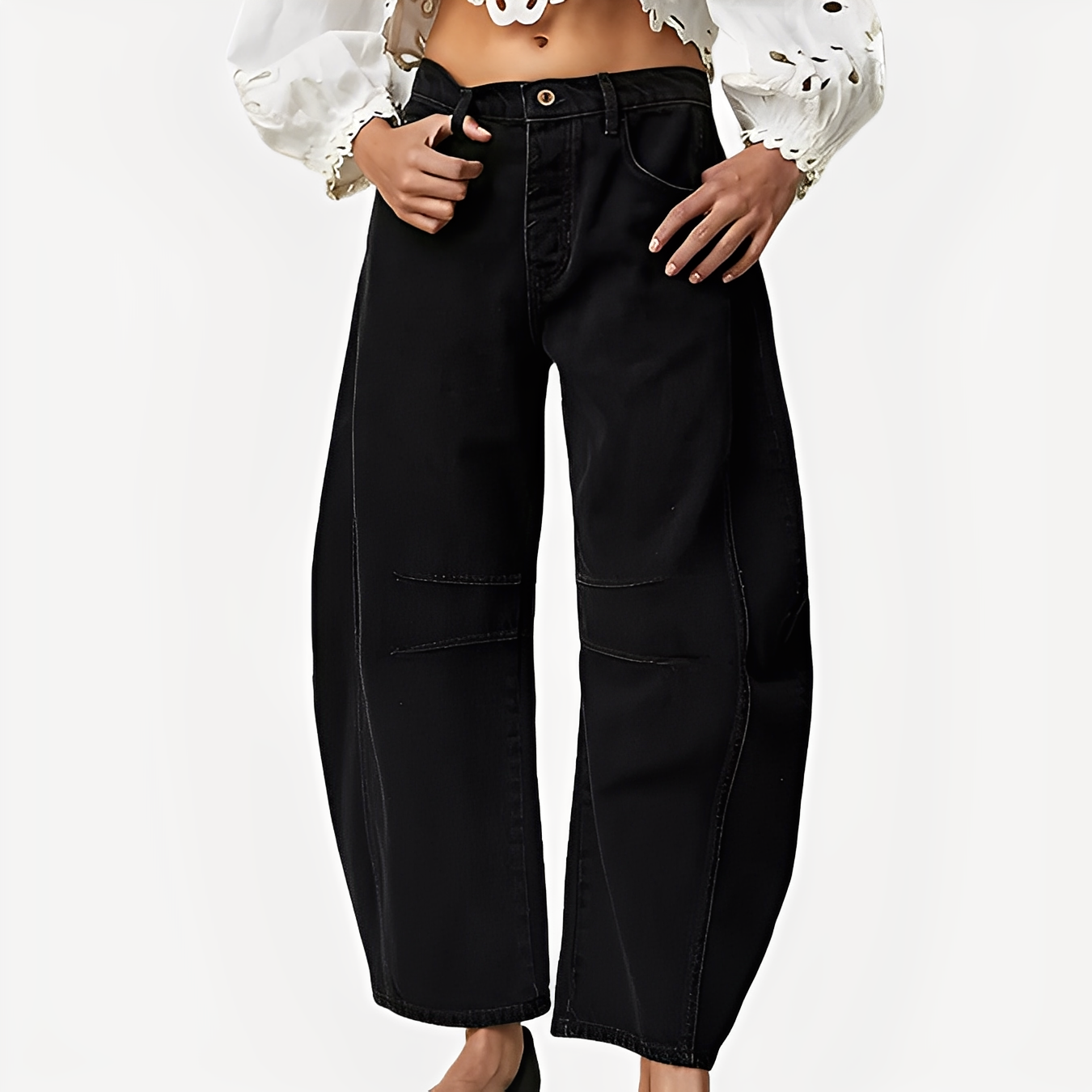 Celestine - Donne Jeans classici a gamba larga