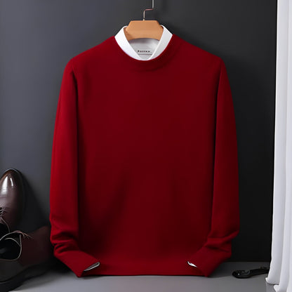 Inigo - Maglione moderno in cashmere dal taglio morbido per uomo