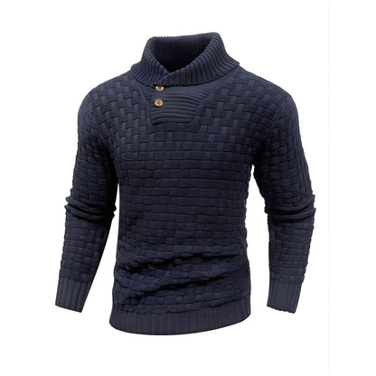 Weldon - Maglione uomo elegante a collo alto