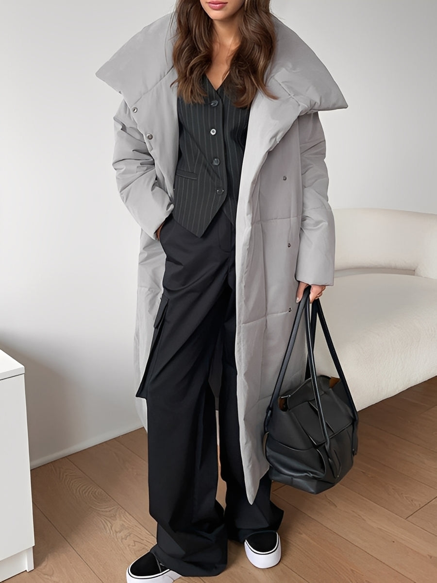 Adaline - Giacca lunga, calda, imbottita per donne