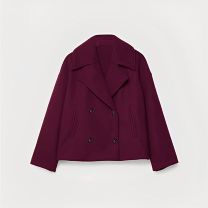 Abegail - Giacca corta casual e ampia da donna