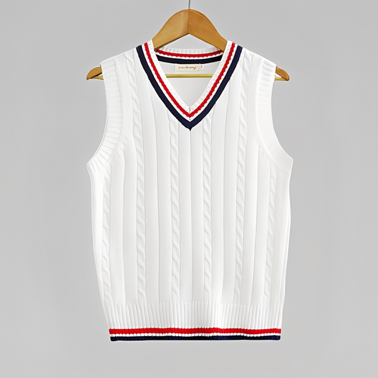 Callen - Gilet casual lavorato a maglia per donne