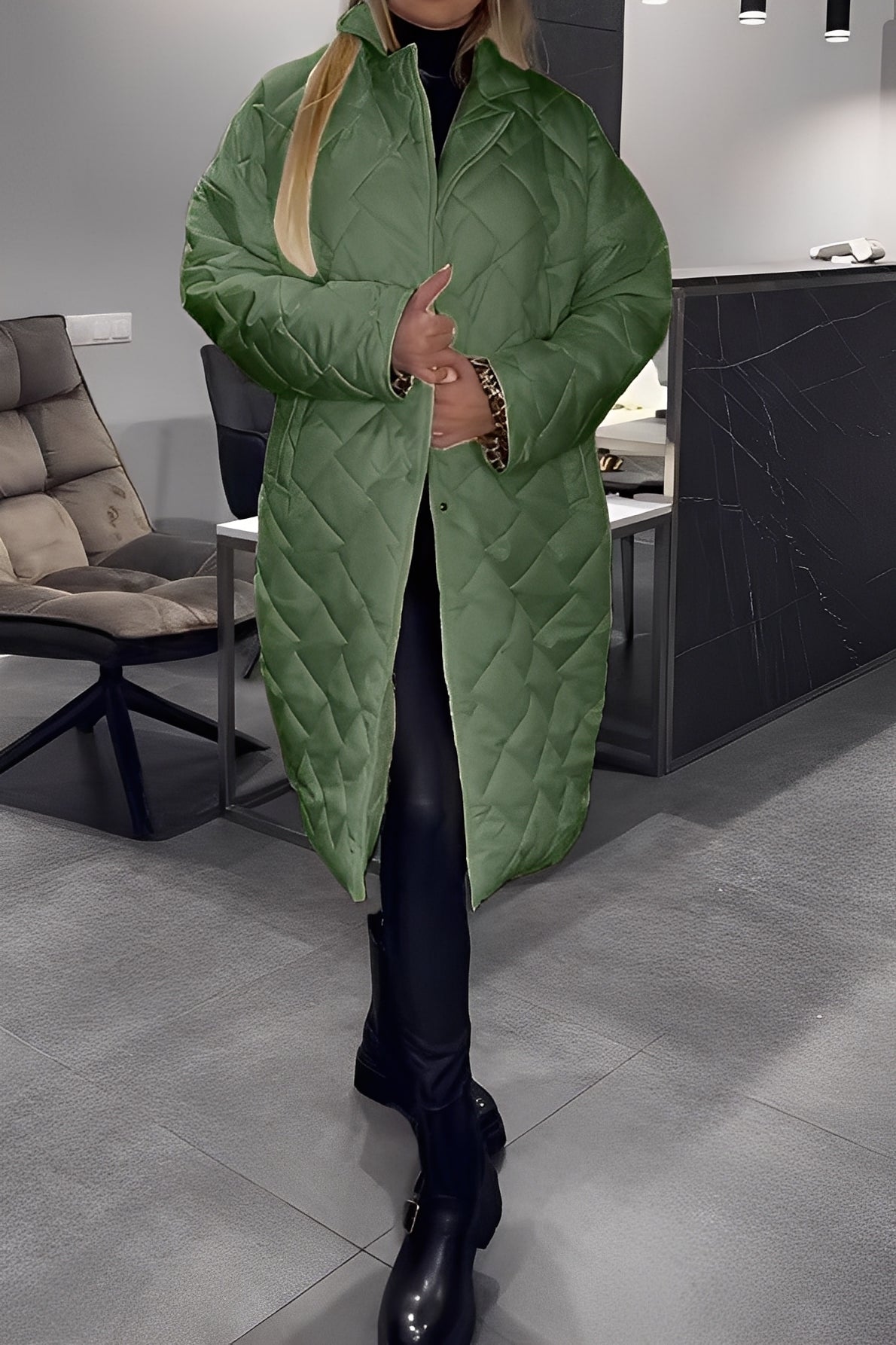 Beverly - Elegante giacca a piumino larga per donne