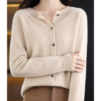Kyla - Cardigan in Merino di Lusso e Comfort