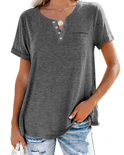 Élodie – Camicia da donna a maniche corte