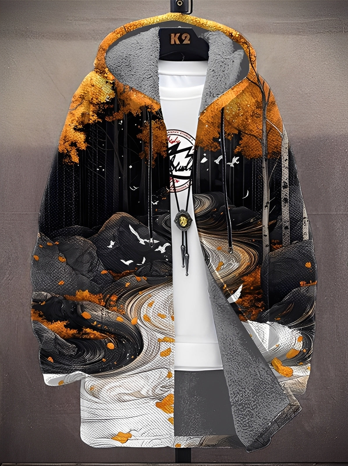 Oscar - Hoodie artistico ed elegante per uomo