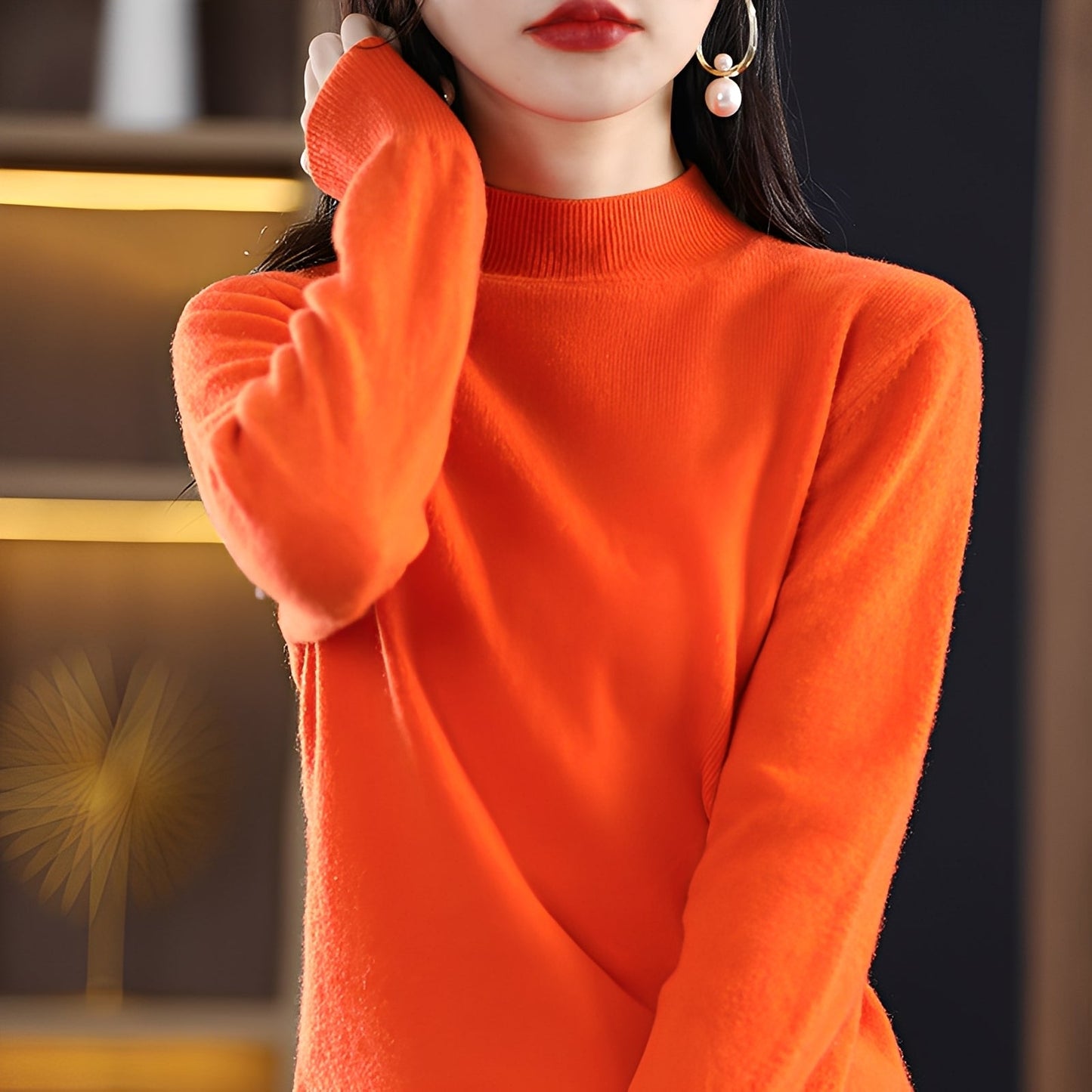 Natille - Maglione casual in lana e cashmere per donne