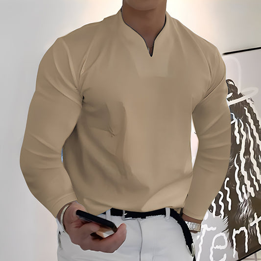 Corentin - Camicia informale a maniche lunghe da uomo