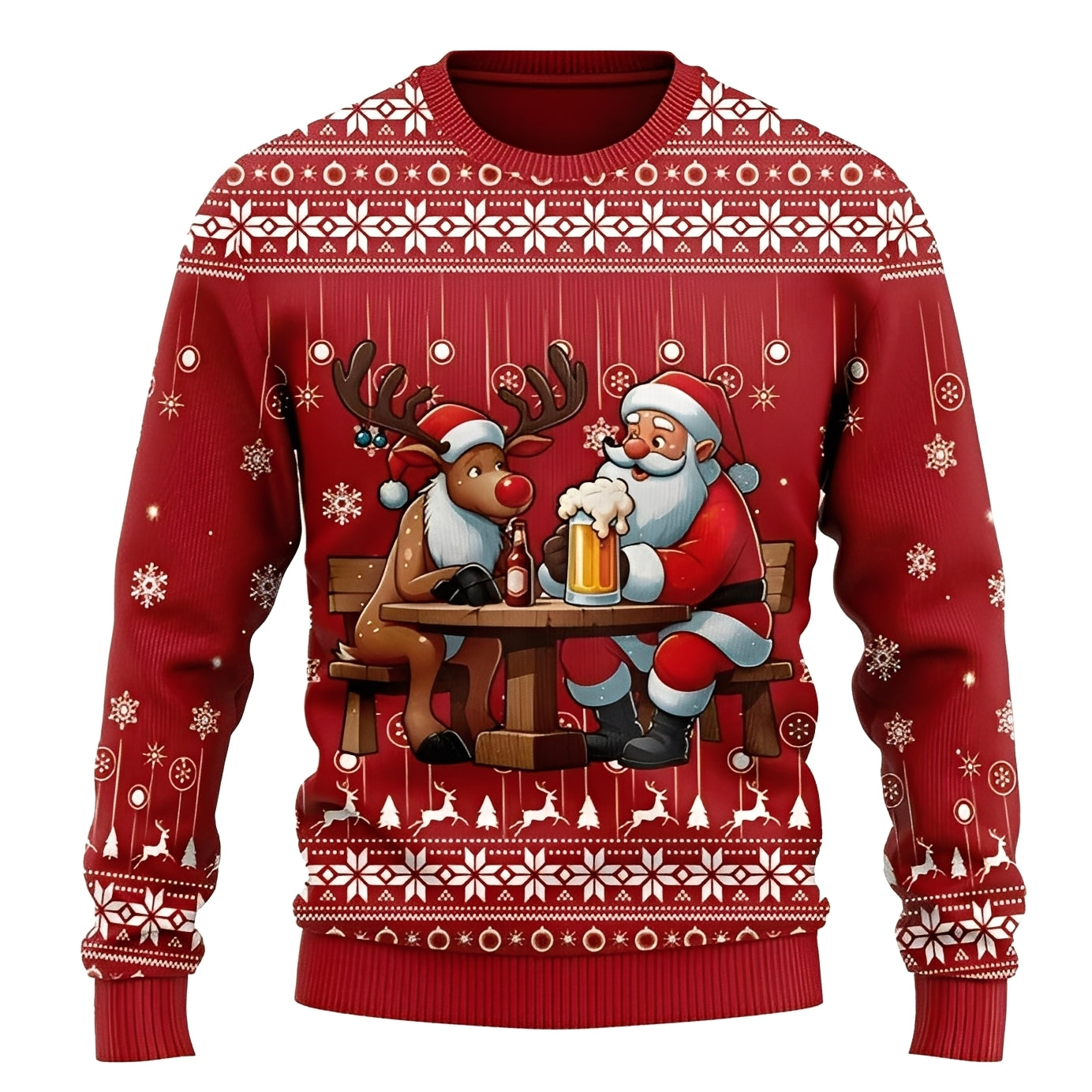 Foster - Maglione Natalizio Unisex Festivo