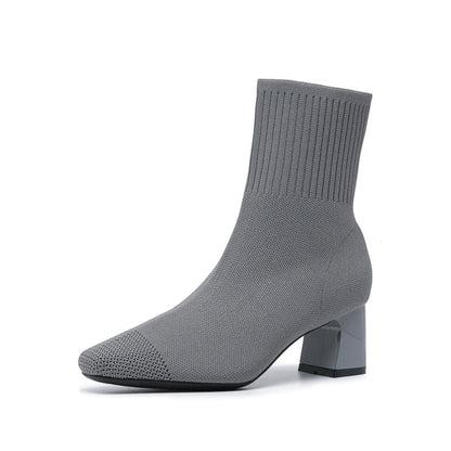 Elisha - Stivaletti caldi casual con tacco per donne