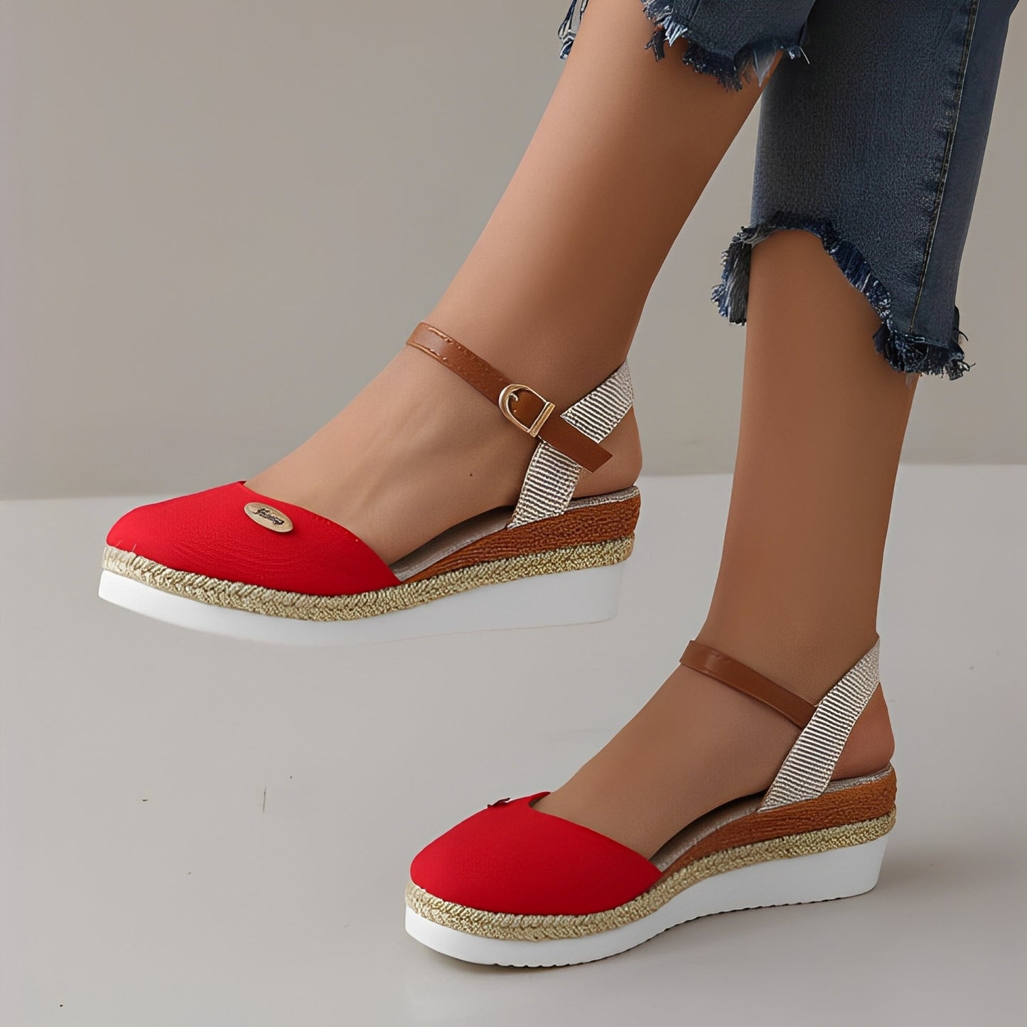 Elinor - Zeppe casual in canapa per donne