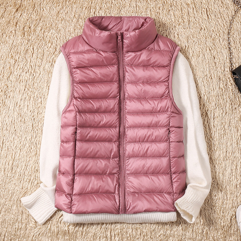Azalea - Gilet casual leggero e imbottito in piuma per donne