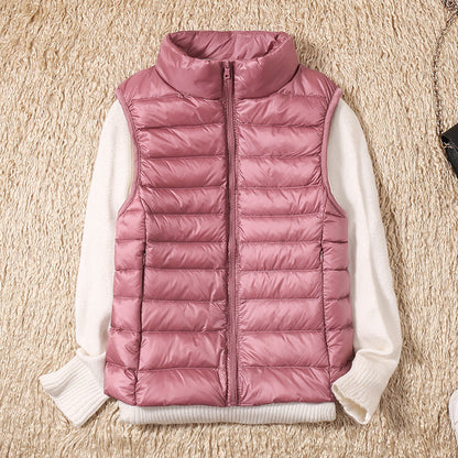 Azalea - Gilet casual leggero e imbottito in piuma per donne