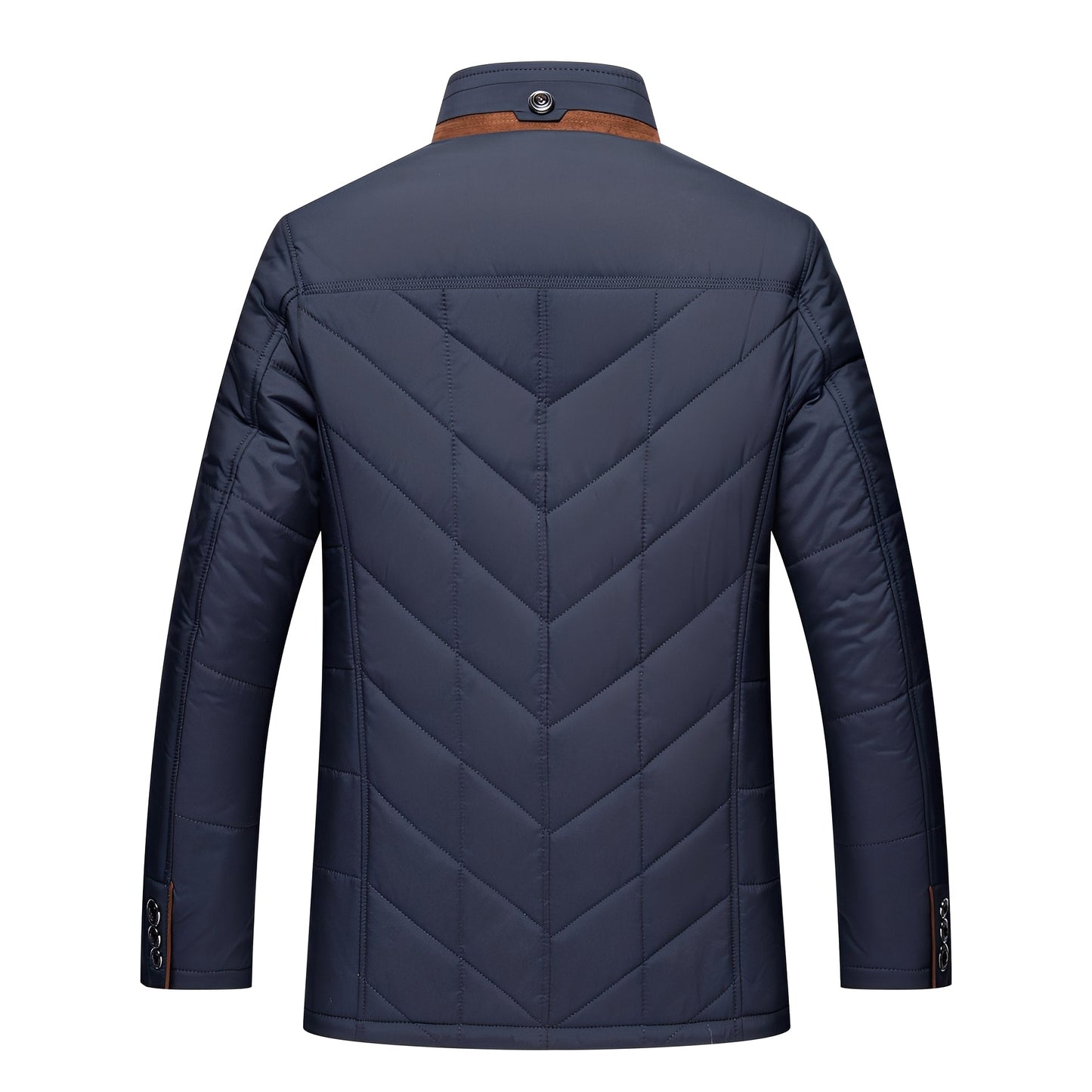 Rodney – Giacca trapuntata elegante con bottoni per uomo