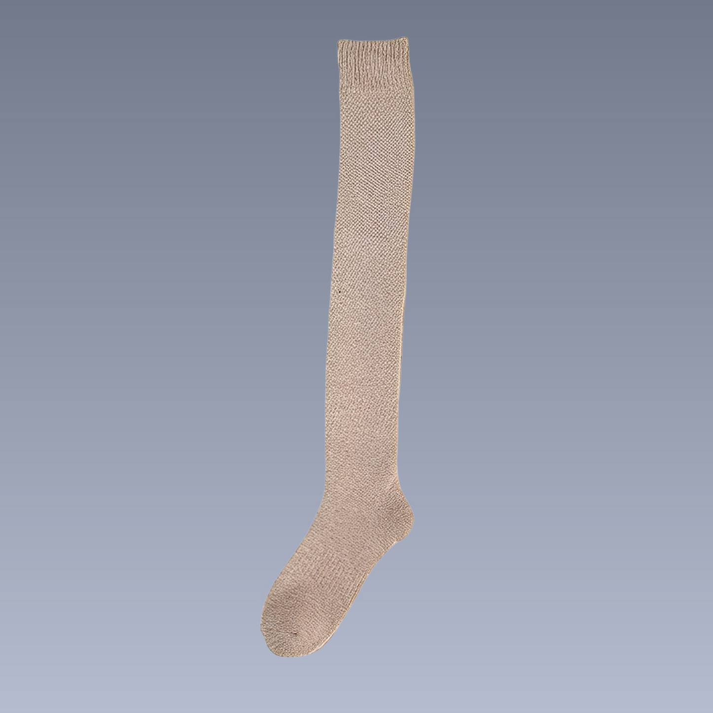 Shirlee - Calze sopra il ginocchio spesse, calde e raffinate