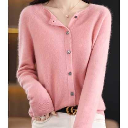 Kyla - Cardigan in Merino di Lusso e Comfort
