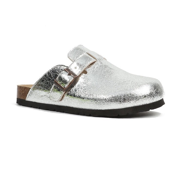 Leila - Pantofola unisex con fibbia regolabile
