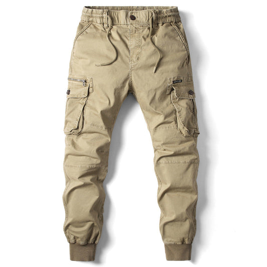Trevor - Pantaloni cargo da uomo casual con molte tasche