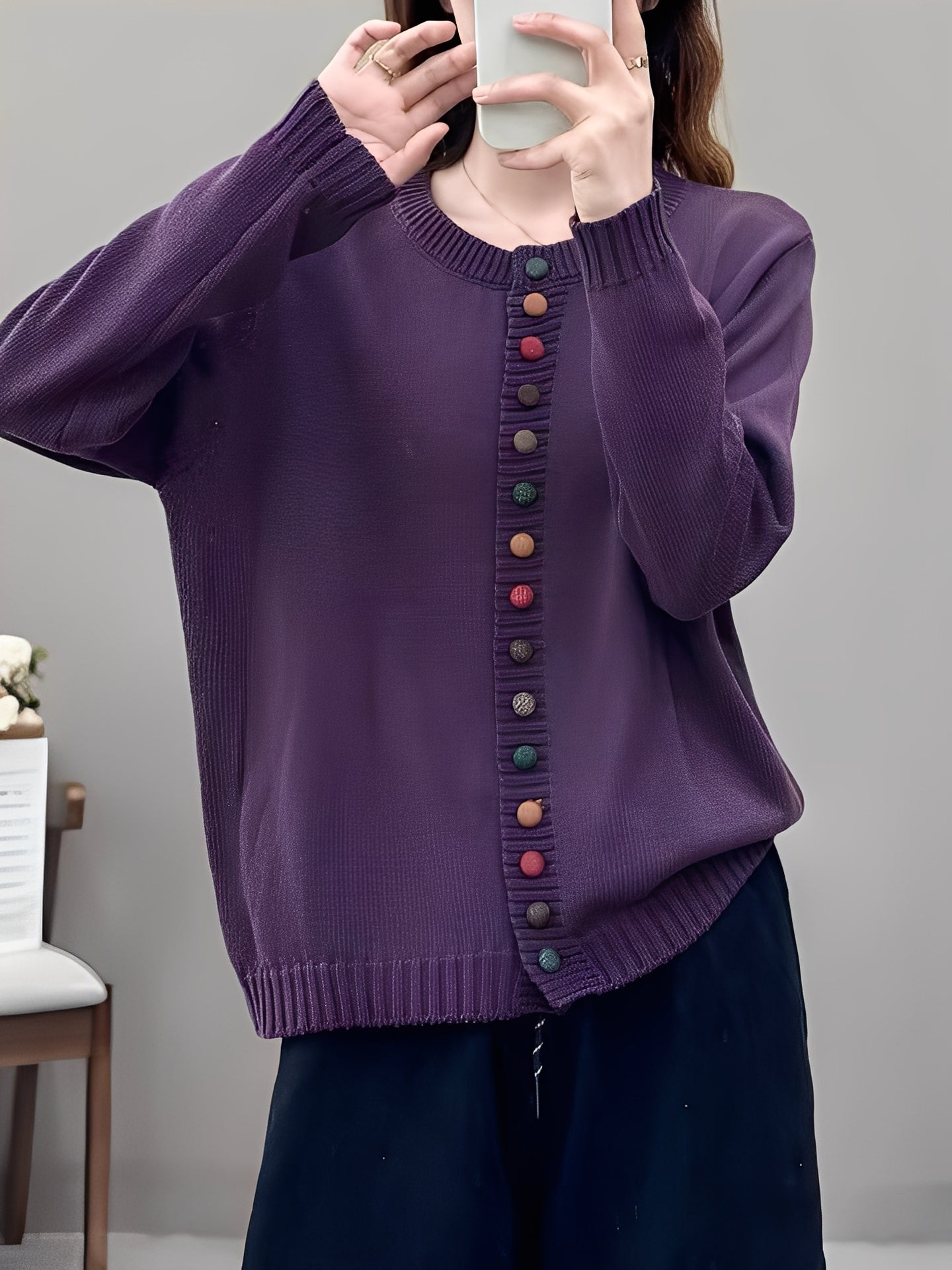 Rhonda - Cardigan elegante e leggero per donne