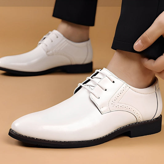Beckham - Scarpe Eleganti Stringate in Stile Brogue per Uomini