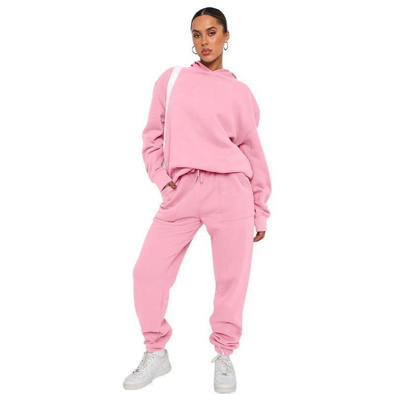 Minerva - Completo casual con cappuccio per donne