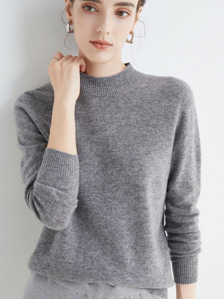 Hollie - Pullover in cashmere casual da donna