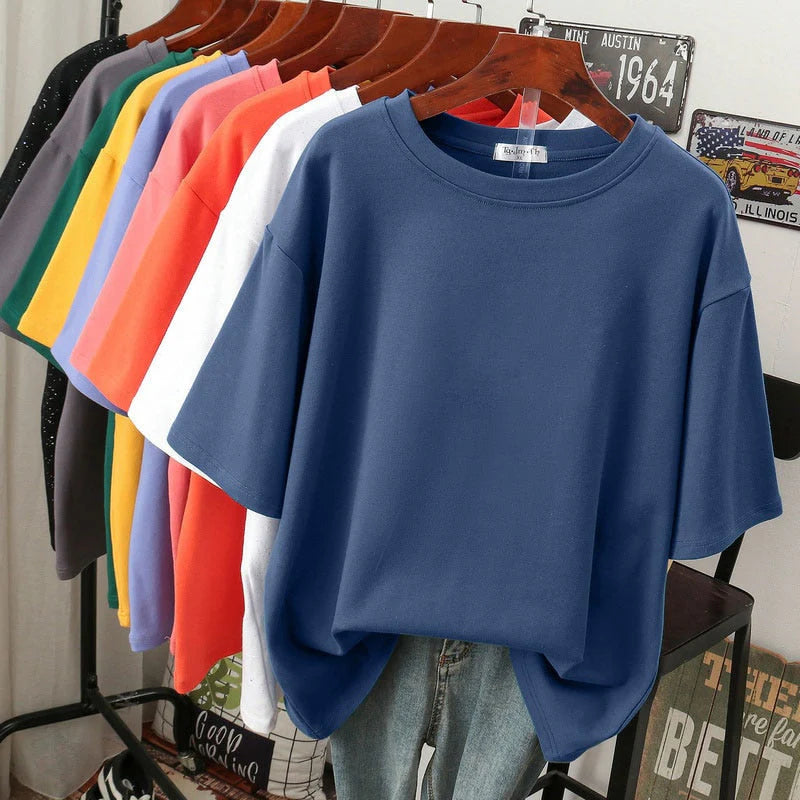 Arabella - T-shirt in cotone largo per donne
