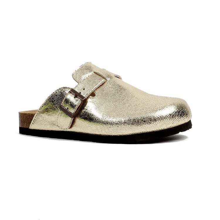 Leila - Pantofola unisex con fibbia regolabile