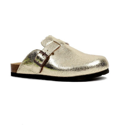 Leila - Pantofola unisex con fibbia regolabile