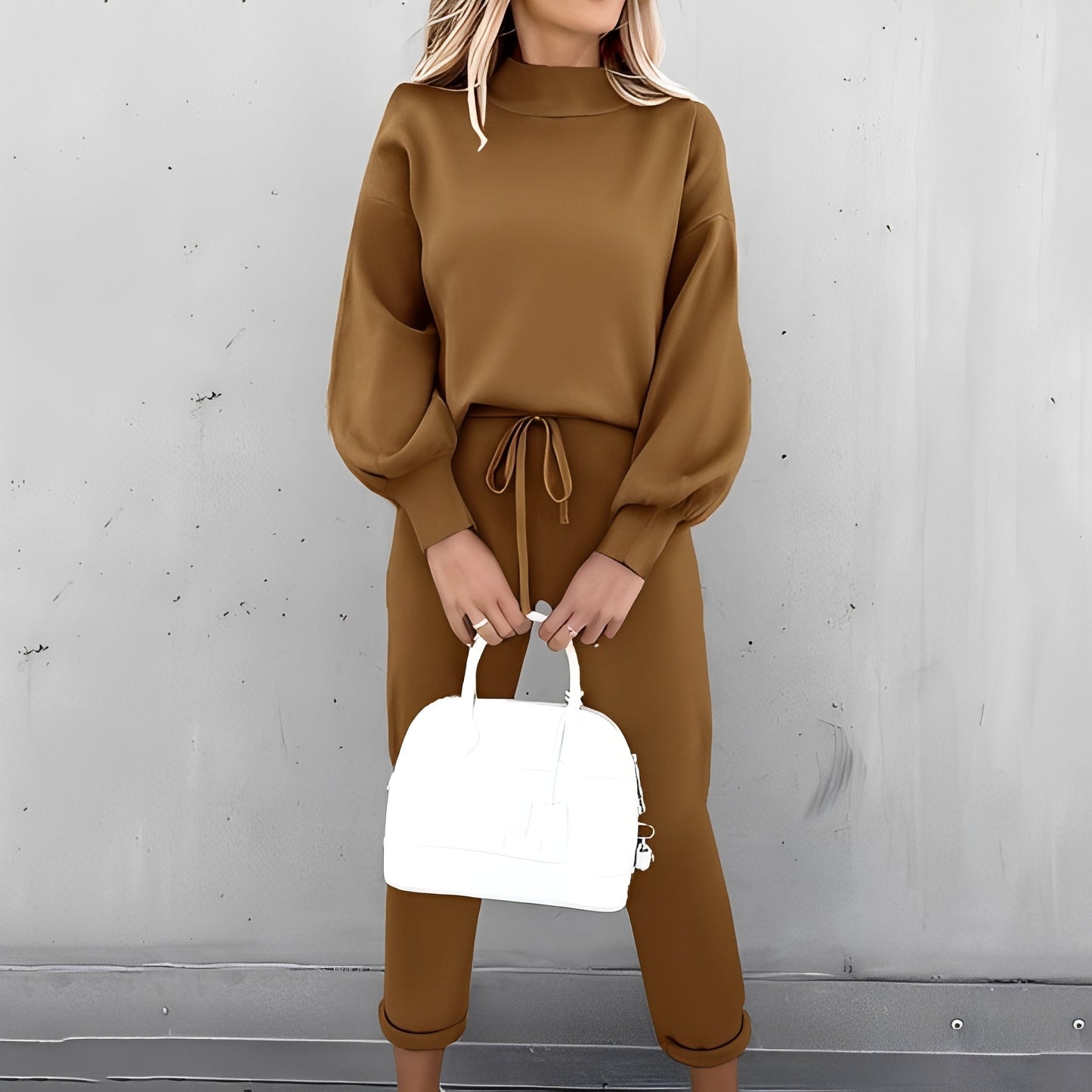 Quincey - Set di tuta morbida e casual per donna