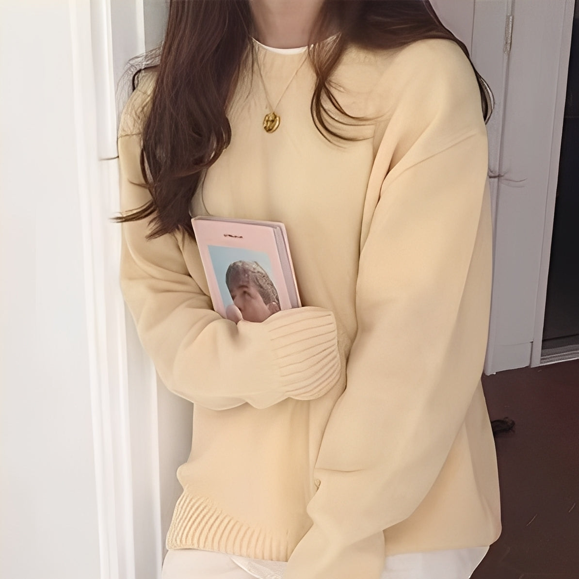 Roxanna - Pullover Oversize Semplice per Donne