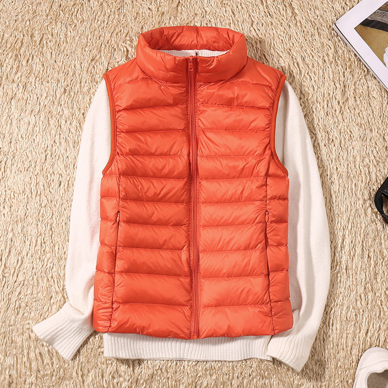 Azalea - Gilet casual leggero e imbottito in piuma per donne