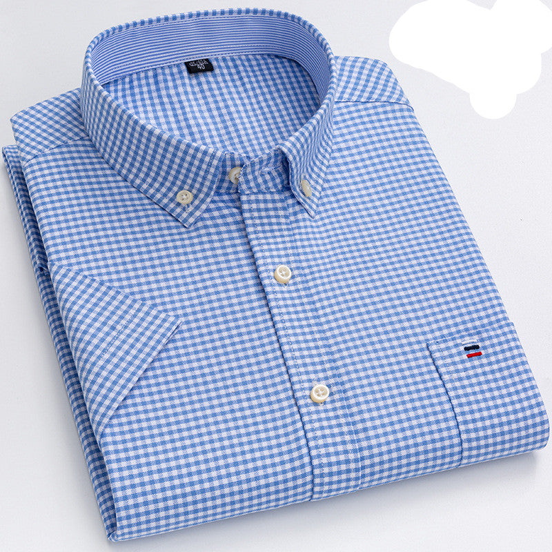 Desmond - Camicia leggera e informale con tasca sul petto per uomo