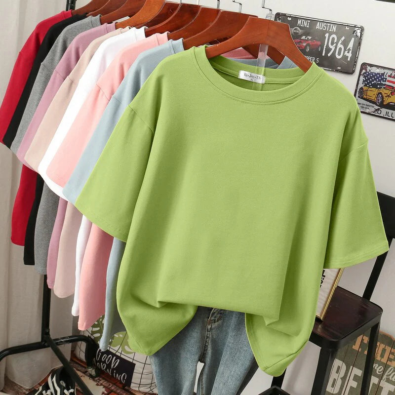 Arabella - T-shirt in cotone largo per donne