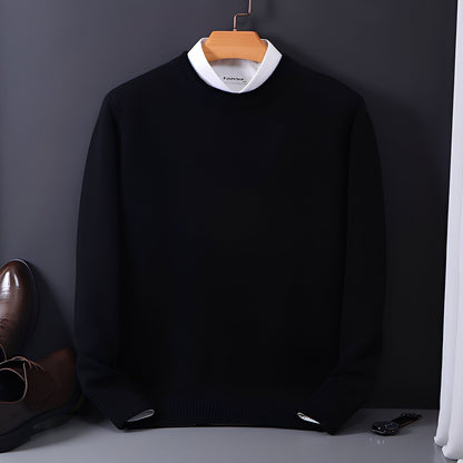 Inigo - Maglione moderno in cashmere dal taglio morbido per uomo