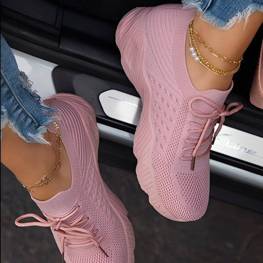 Eleanore - Scarpe casual da donna con spesse suole di gomma