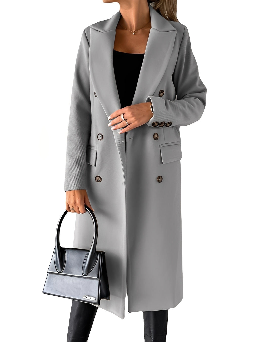 Rachelle - Trench coat formale e caldo per donne